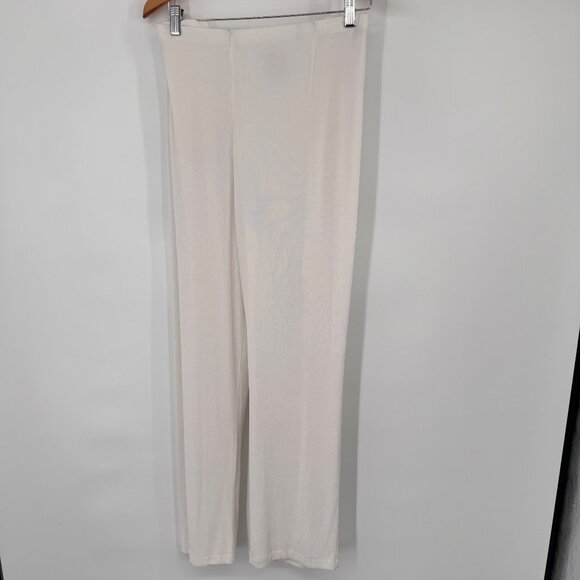 Chicos 4 Travelers White travel knit  Pants line pull on size 2x plus - Picture 11 of 12